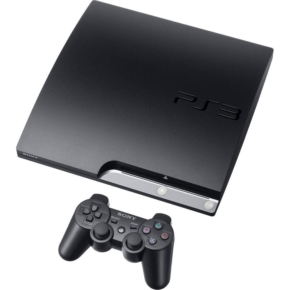 PS3 Slim (With 2 Controllers)
