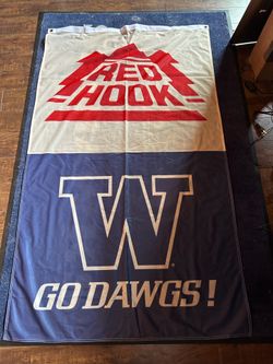 Red Hook UW Huskies flag