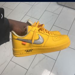 offwhite air force 1 size 10