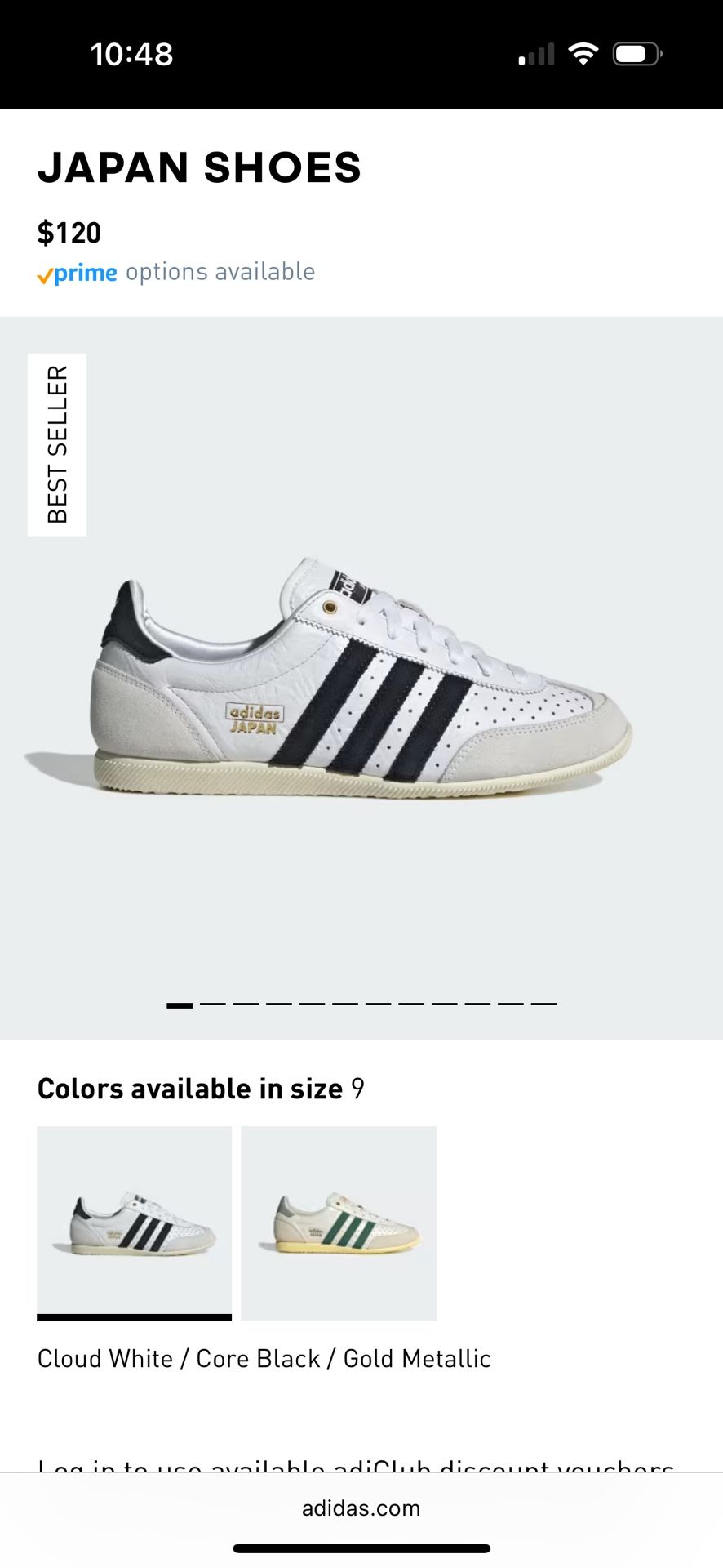 Adidas New Japans 8.5