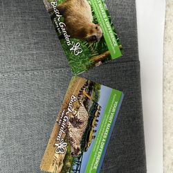 2 Bush Garden Ticket 🎫 For Sale 