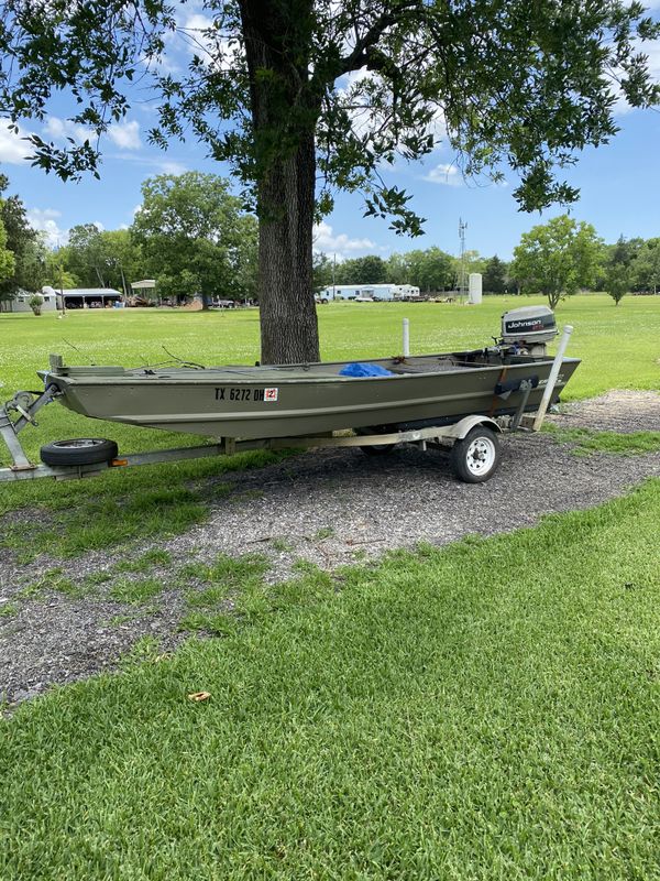 15 ft Jon Boat for Sale in Baytown, TX OfferUp