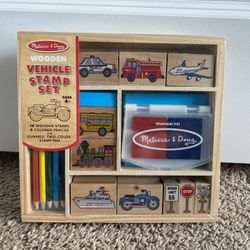 Melissa & Doug Vehicle Stamp Set (new!)