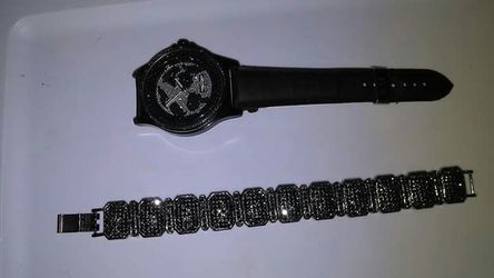 Watch and bracelet