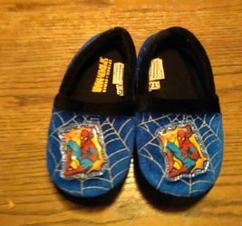 Toddler's Spiderman Slippers