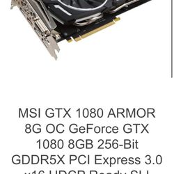 MSI GTX1080