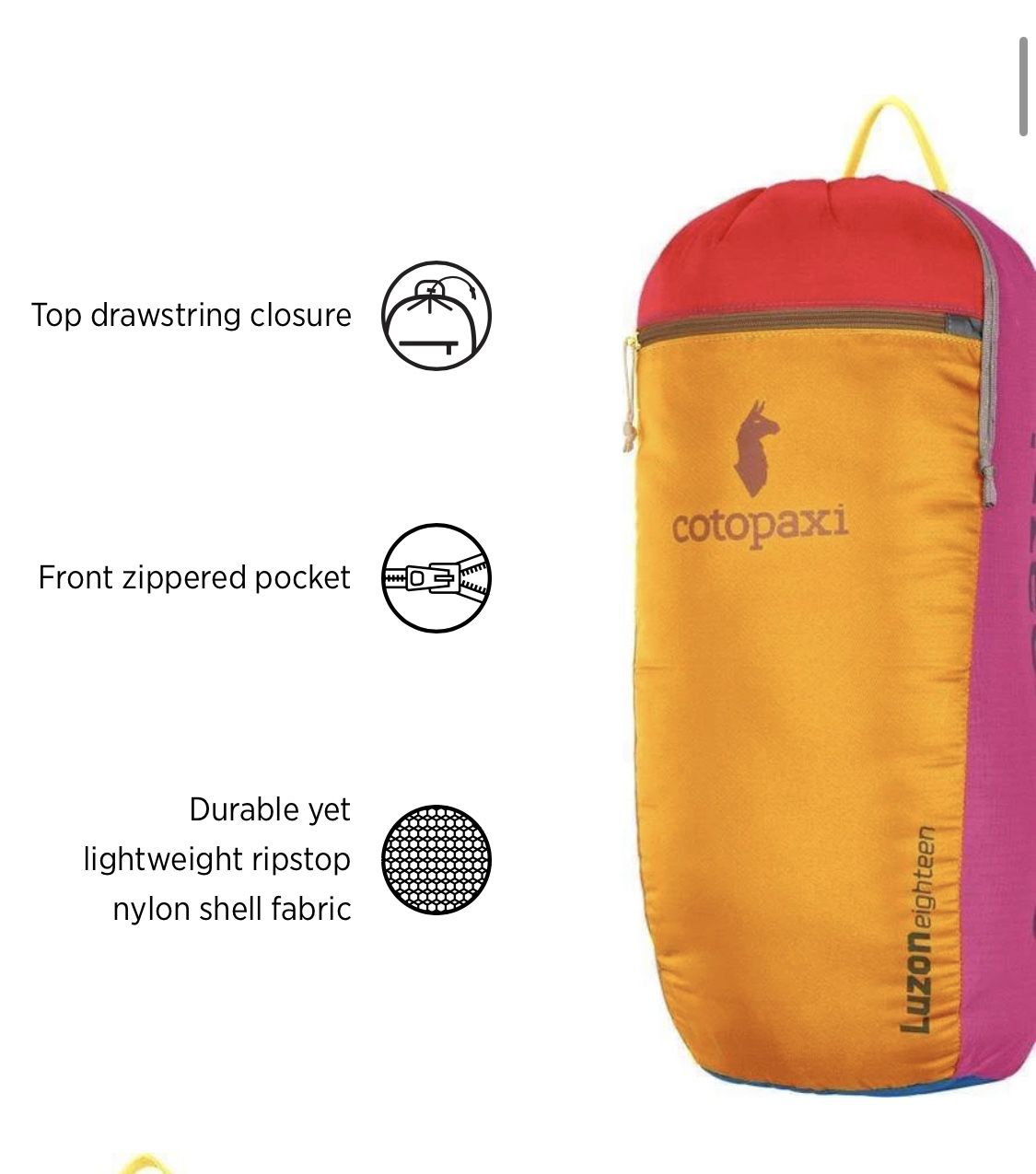 BRAND NEW Cotopaxi Backpack