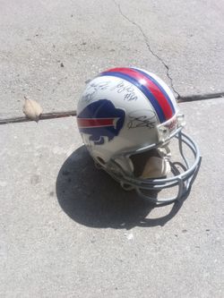 Buffalo Bills Autographed Helmet