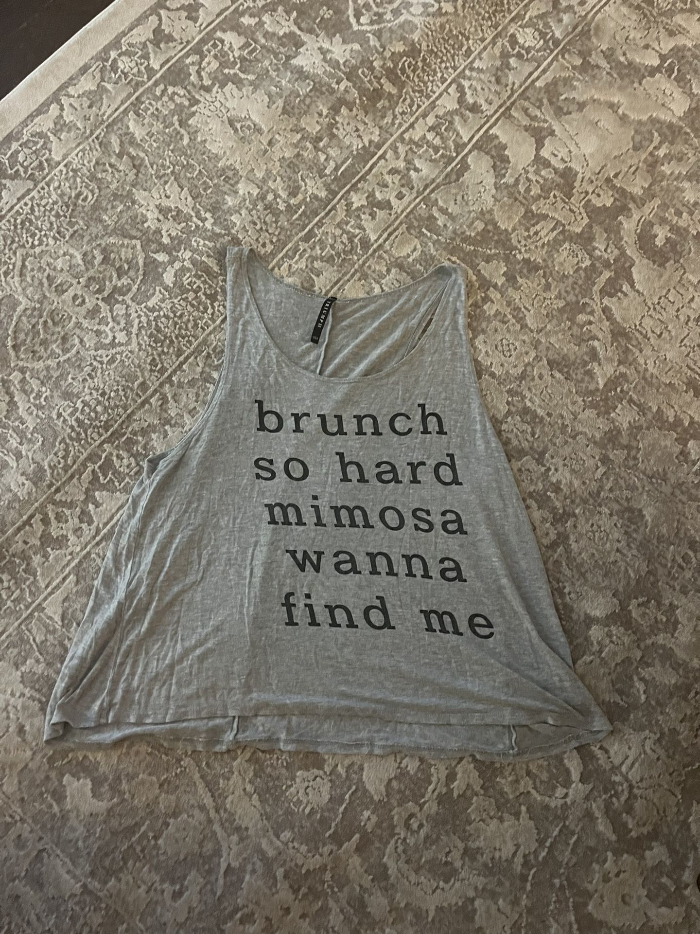 Brunch tank
