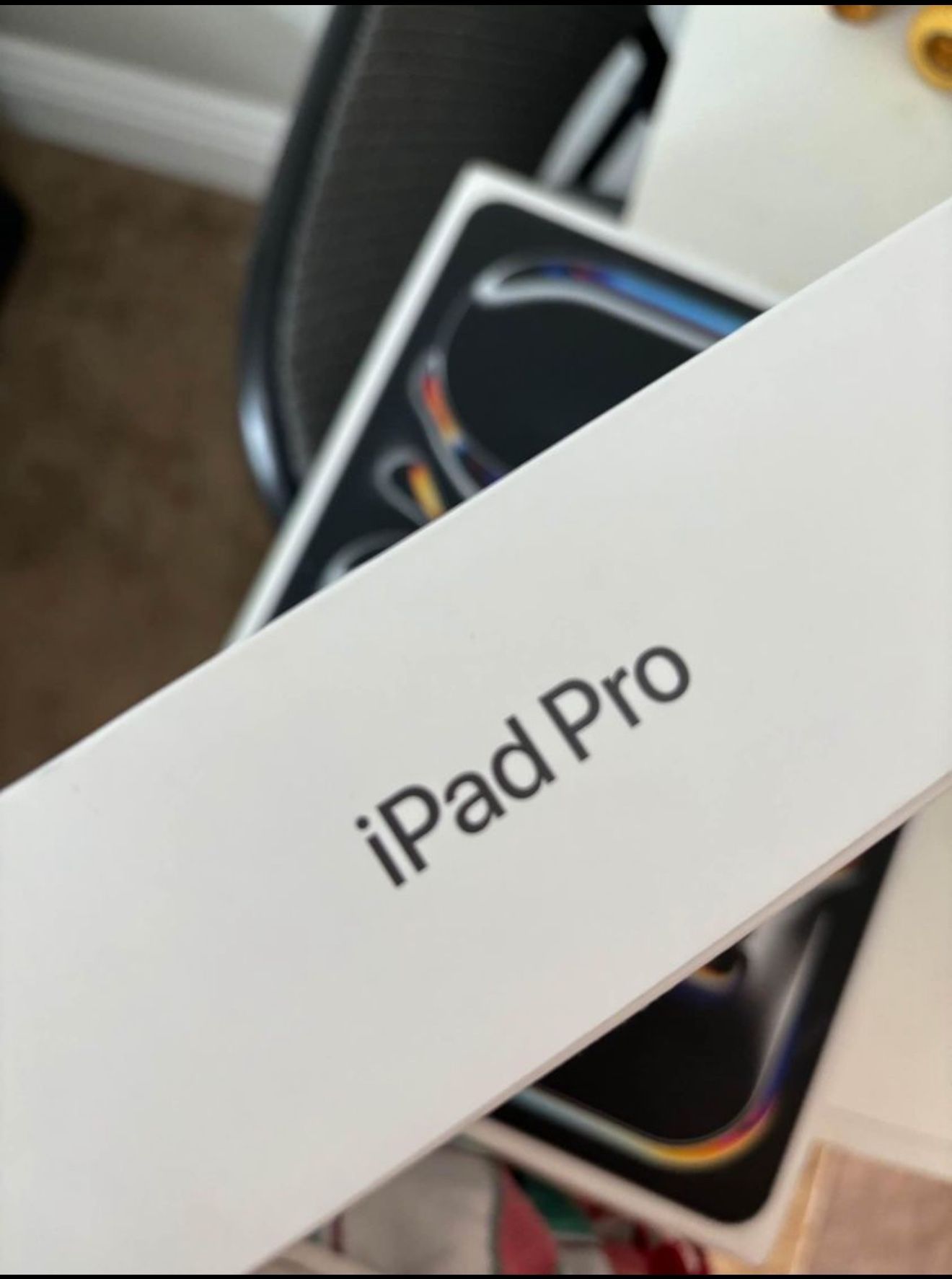 Black Apple iPad Pro 13