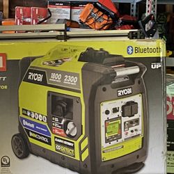 Ryobi Generator Super Quiet 2300 Watts Bluetooth 
