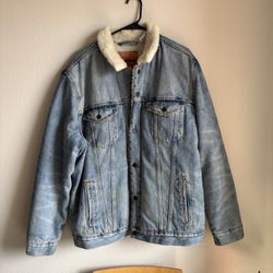 Levi Sherpa Jean Jacket - XXL