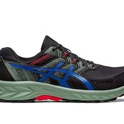 ASICS Men's GEL- VENTURE 9 trail running shoe in the Black and
Tuna Blue colors