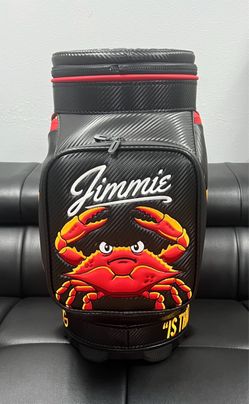 SWAG Custom Golf Staff Bag- Den Caddy – Jimmie the Crab Design