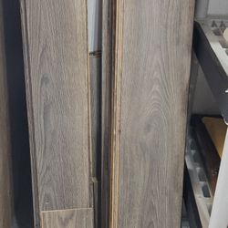 Vinyl Plank Flooring - 18 Full Planks, Several Smaller