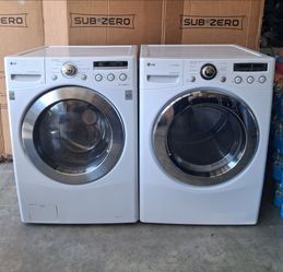 LG Electric Washer And Dryer