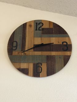 Giant Cracker Barrel Wall Clock