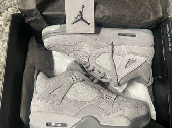 Jordan 4s x KAWS