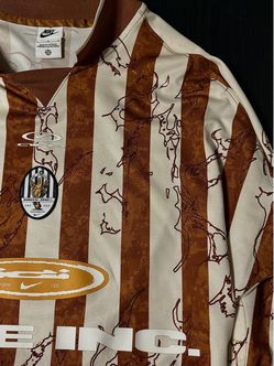 Nike Inc. Striped Soccer Jersey