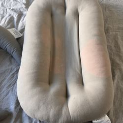 Snuggleme Organic Infant Lounger And Feeding/support Pillow