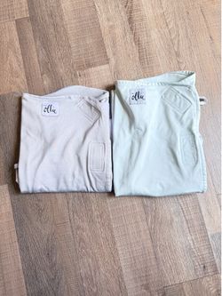 Ollie swaddles