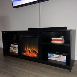 Fireplace Heater Tv Stand 