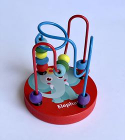 Roller Coaster Maze Wooden Toy