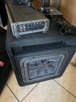 Kicker 12 kicker amp and epicenter