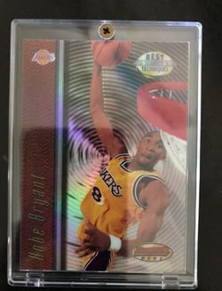 1997-98 Bowman Best  Techniques refractor Kobe Bryant T-4