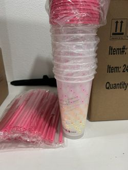 Baskin-Robbins 24 Ounce Changing Color Cup Quantity 60 Limited Edition
