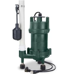 1HP HP Cast-Iron Zoeller Sewage Pump – New