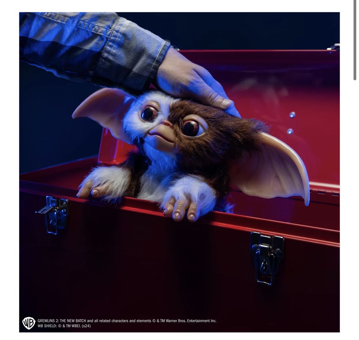 Gremlins 2 Movie The New Batch Deluxe Gizmo Mogwai Prop Replica