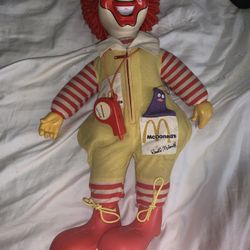Ronald McDonald Doll 