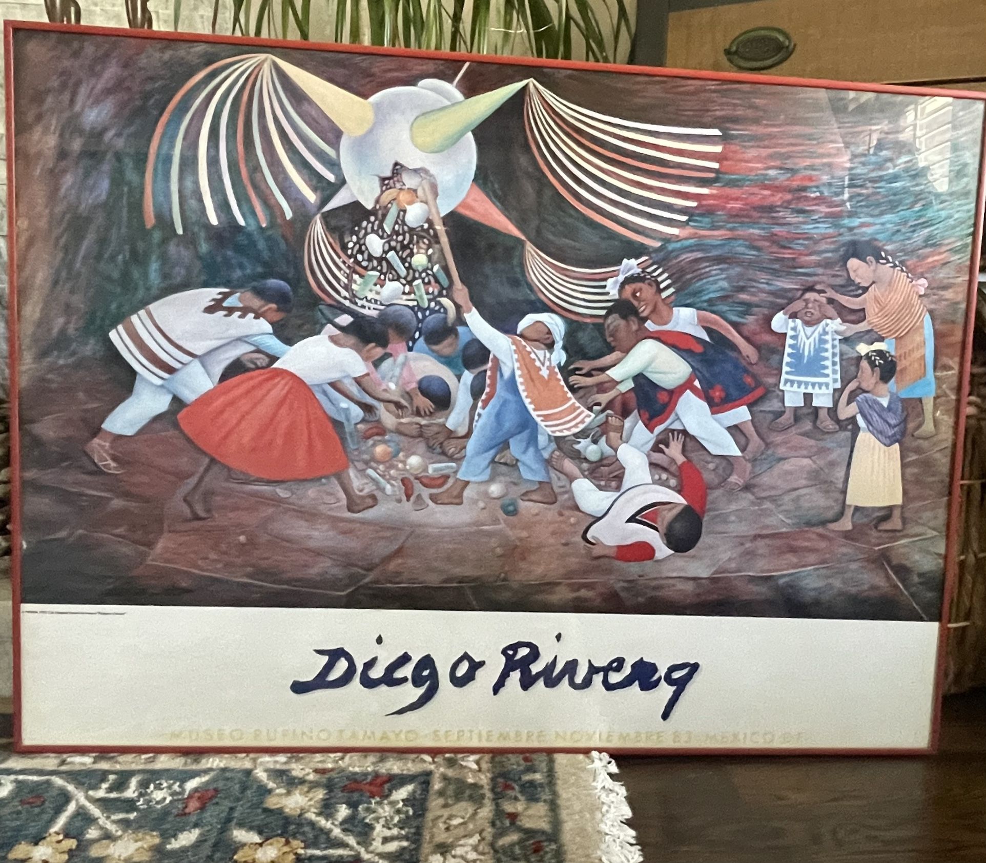 Diego Rivera, “La Piñata” Poster