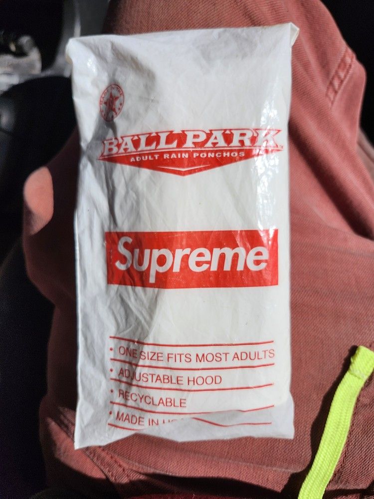 Supreme Ball Park Poncho