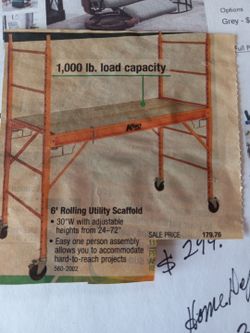UTILITY SCAFFOLD