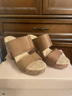 Kork Ease Platform Pump Sandals Size 7M