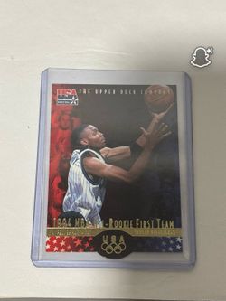 Upper Deck 1994 USA NBA All Rookie Team Anfernee Hardaway Basketball Card