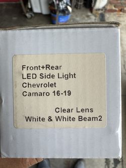 Camaro Ss 16-18 Clear Lens