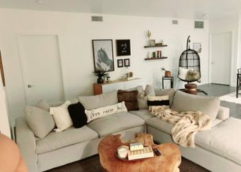 Living Spaces Utopia Cloud Couch Modular Sectional Sofa