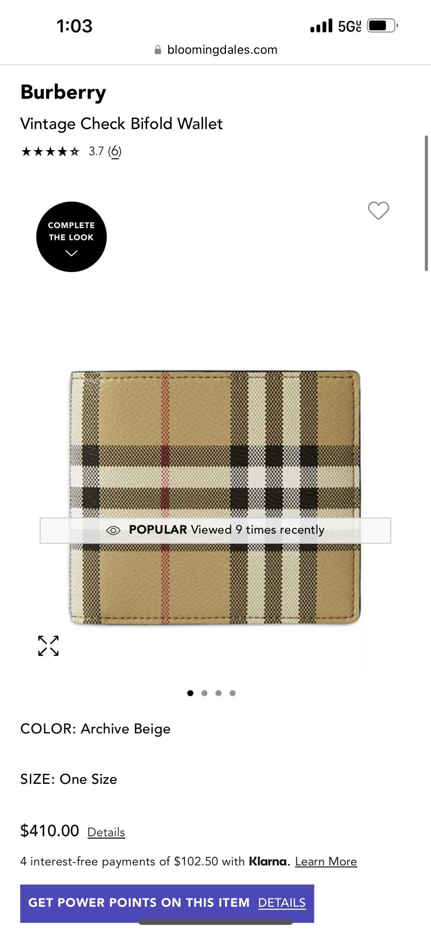 Brand New Burberry Wallet