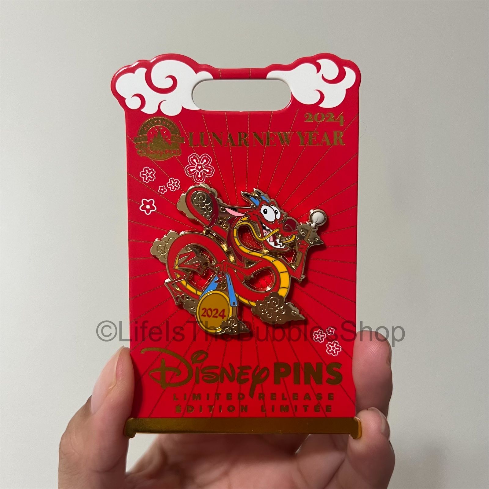 Disney - Mulan’s Mushu Lunar New Year 2024 Pin