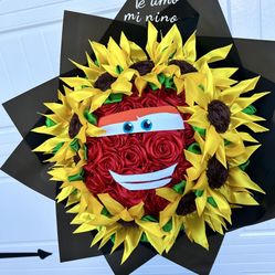 Cars Theme Flower Bouquet Forever Flowers