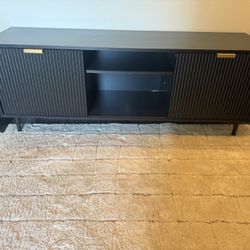 Modern Black TV Stand