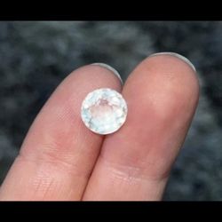 faceted quartz crystal