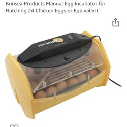  Brinsea Manual Egg Incubator For Hatching 24 Eggs With Humidifier