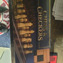 1 Chesss Checker Board Game