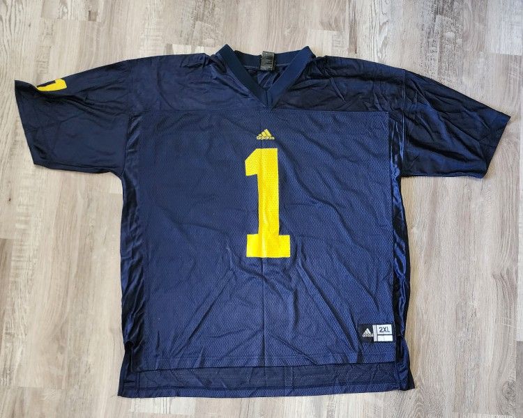 Adidas University of Michigan Football Jersey