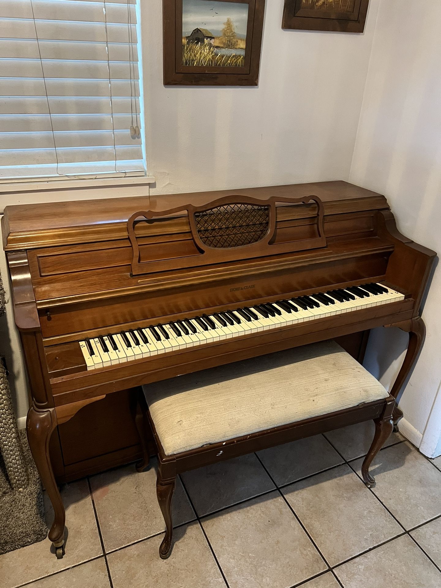 Upright Piano Story&Clark $900 OBO