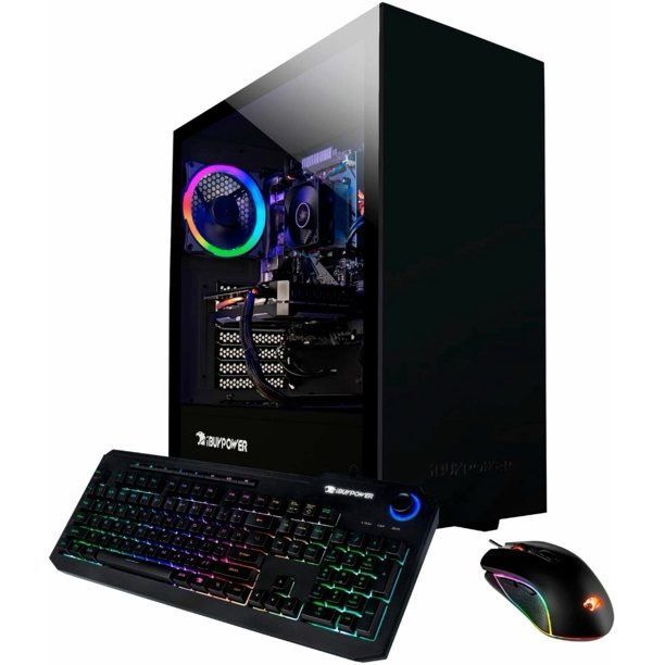 iBuyPower ARC Gaming PC + 27" LG 75Hz Monitor New Open Box
